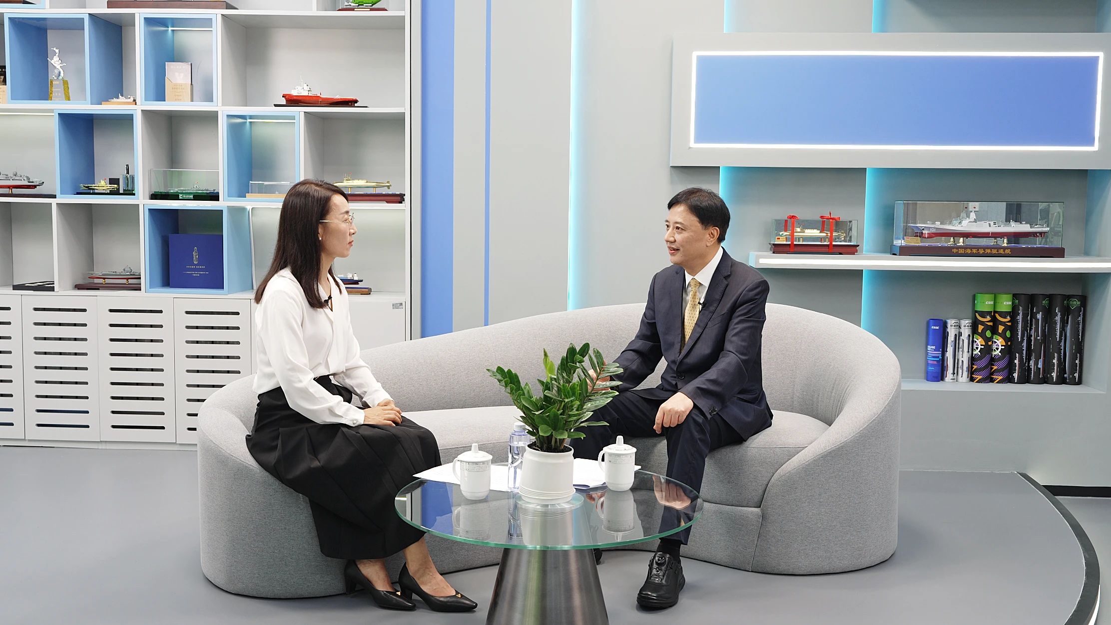 中國(guó)船舶報(bào)專訪省二輕集團(tuán)副總經(jīng)理方力